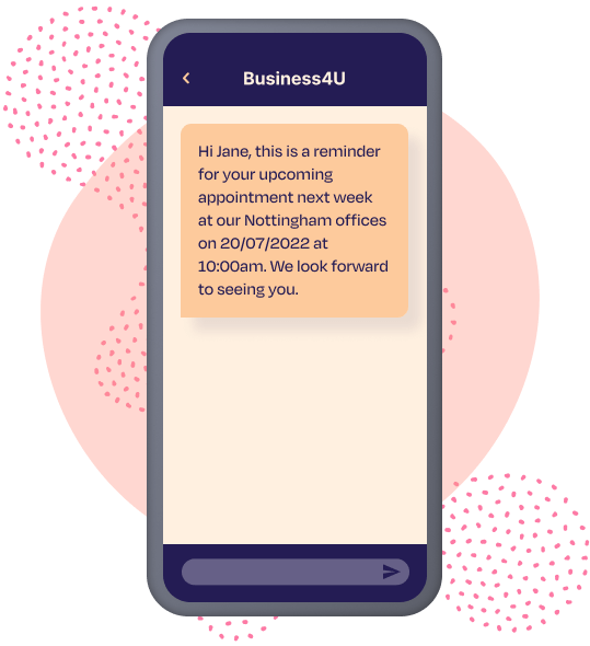 TextAnywhere Business SMS Appointment Reminders Example