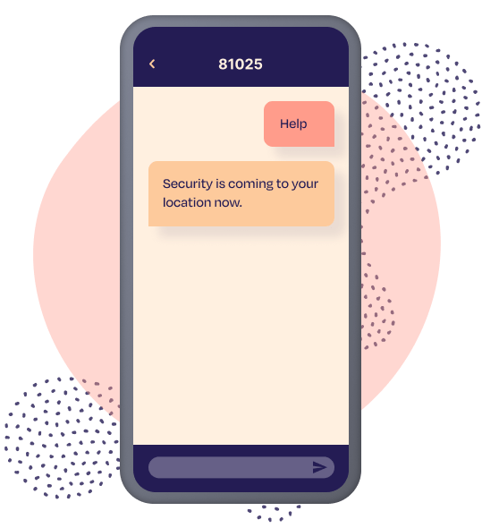 TextAnywhere Education SMS Safeguarding Example